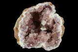 Pink Amethyst Geode Section - Argentina #124171-1